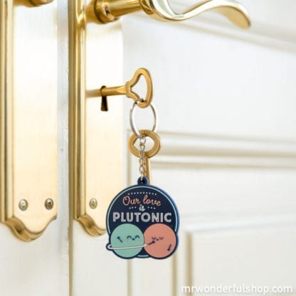 Porte-clés - Our love is plutonic