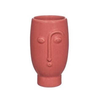Vase mini - Visage rouge