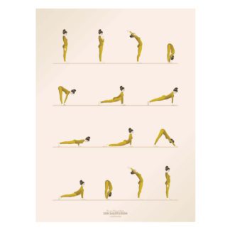 Affiche A3 - Sun salutation