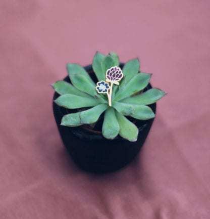 Pin’s émaillé – Fleur de trèfle