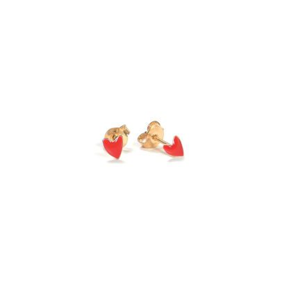 Boucles Grant – Cœur rouge