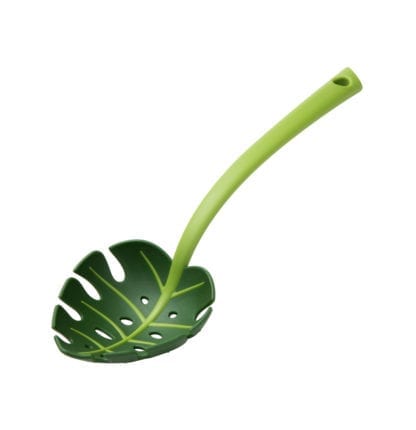 Jungle Spoon – Écumoire Monstera