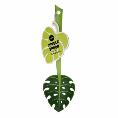 Jungle Spoon – Écumoire Monstera