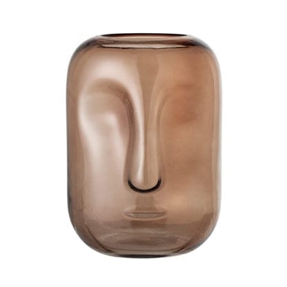 Vase - Visage brun