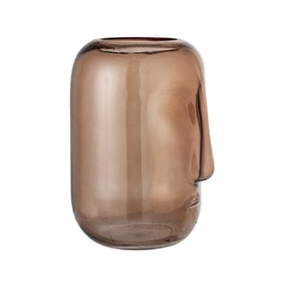 Vase - Visage brun