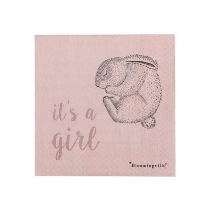 Serviettes - It's a girl