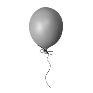 Ballon céramique L – Gris