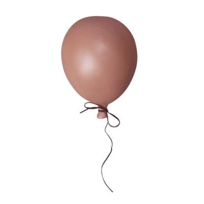 Ballon céramique L – Vieu rose