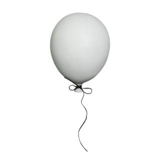 Ballon céramique L – Blanc