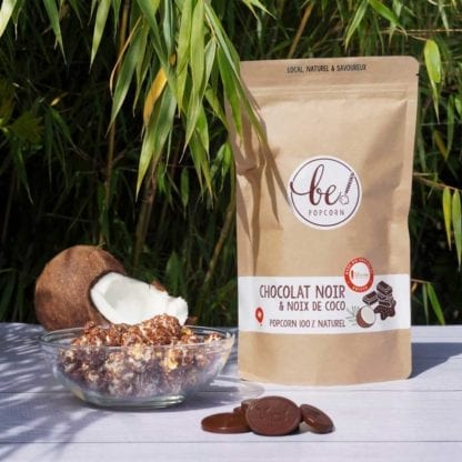 Popcorn - Chocolat noir & Coco