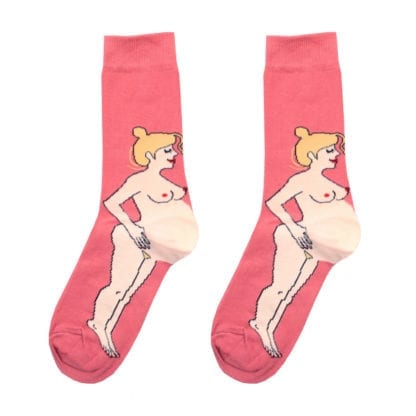 Chaussettes - Enceinte blonde