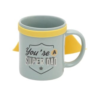 Mug avec cape - Super dad