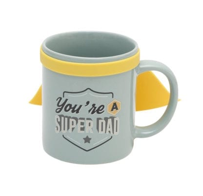 Mug avec cape - Super dad