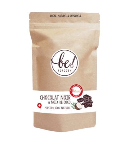 Popcorn - Chocolat noir & Coco