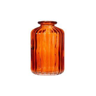 Vase en verre mini - Ambre (b)