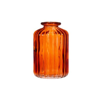 Vase en verre mini - Ambre (b)