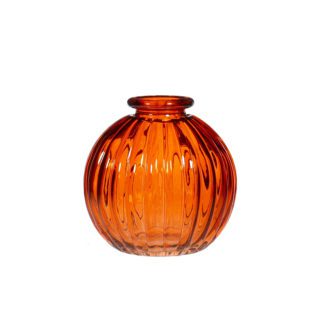 Vase en verre mini - Ambre (c)