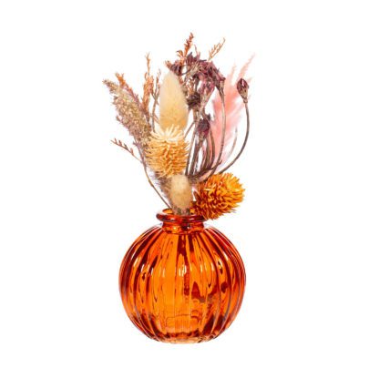 Vase en verre mini - Ambre (c)