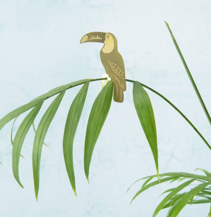 Déco pour plante - Toucan