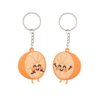 Porte-clés - Orange (2pcs)