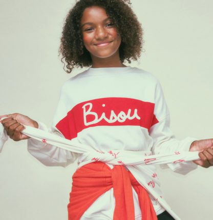 Sweat Big Bisou oversized (adulte)