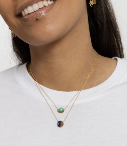 Collier – Galaxy bleu