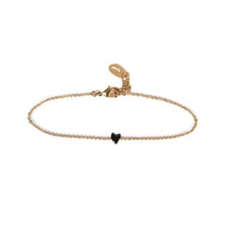 Bracelet Grant – Cœur noir