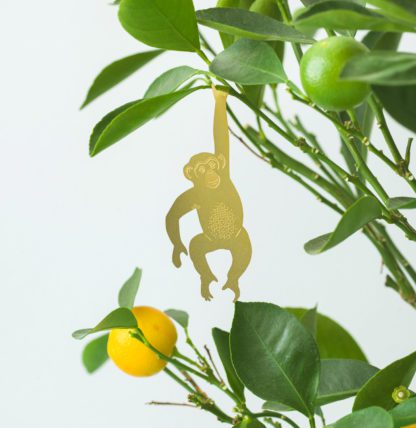 Déco pour plante - Singe chimpanzé