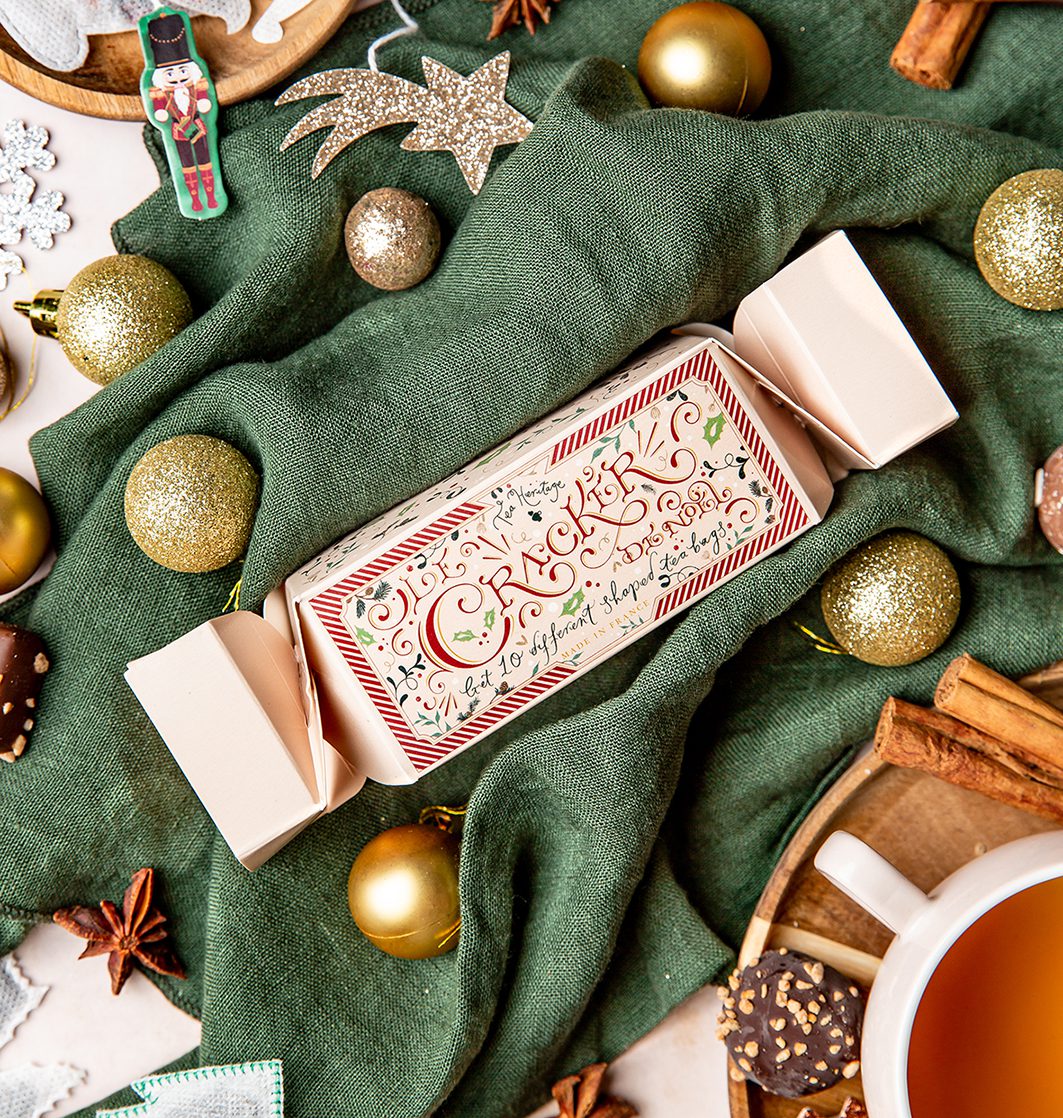 Cracker de Noël - Pack de 10 sachets de thé