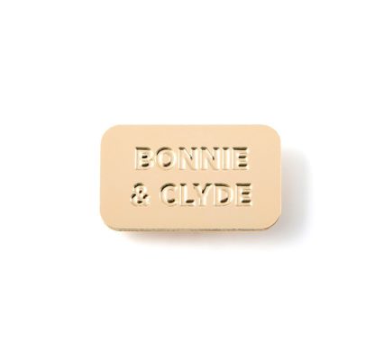 Pin's doré – Bonnie & Clyde