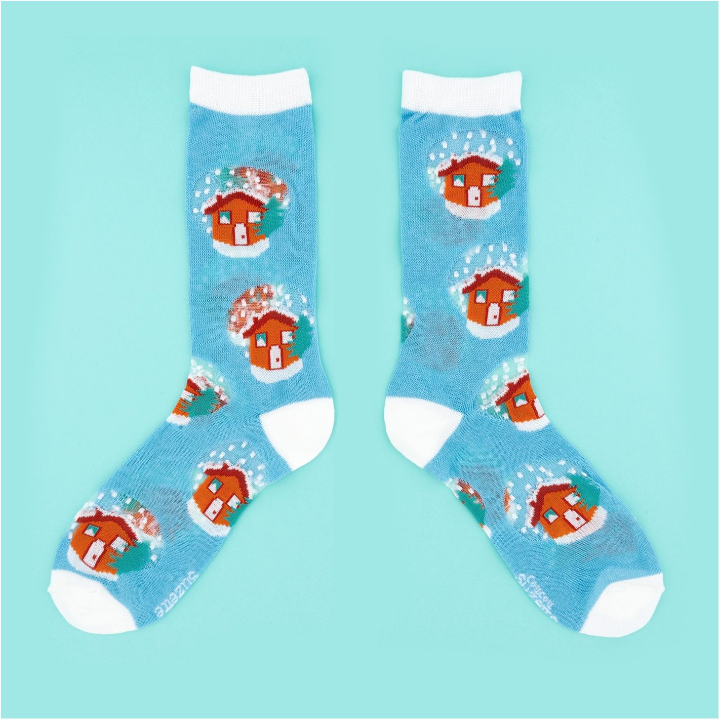 Chaussettes - Boule à neige