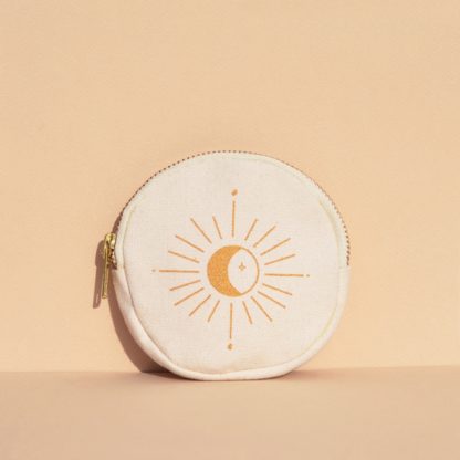 Pochette mini ronde – Lune