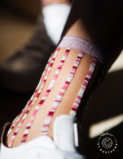 Chaussettes - Fucino rose