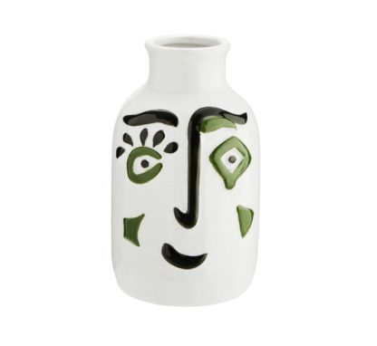 Vase visage - Noir & Blanc S