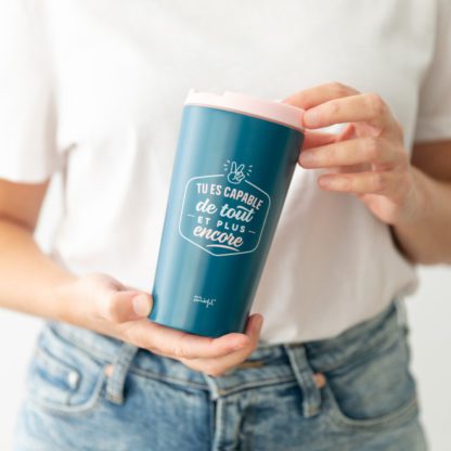 Mug thermos - Capable de tout