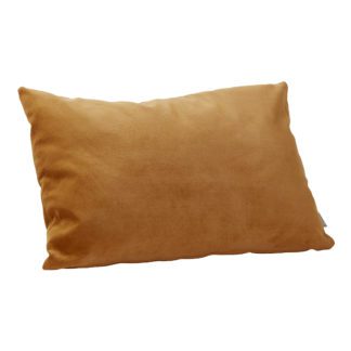 Coussin - Velours moutarde