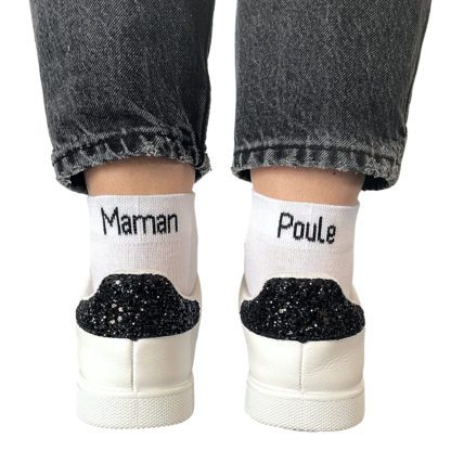 Chaussettes dépareillées - Maman Poule