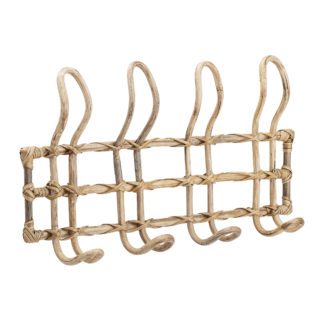 Porte-manteau en rotin