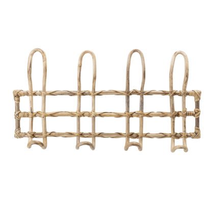 Porte-manteau en rotin