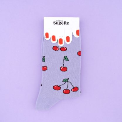 Chaussettes - Cerises