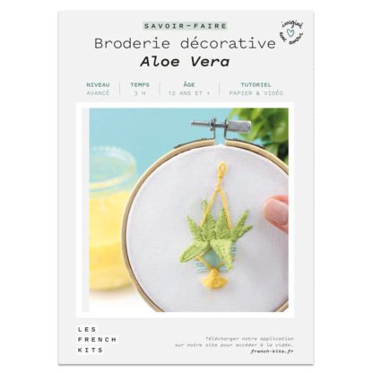 Kit broderie - Aloe Vera