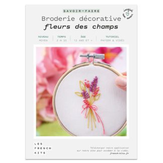 Kit broderie - Fleurs des champs