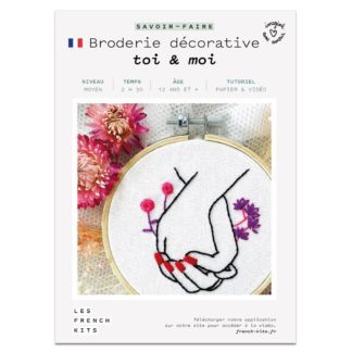 Kit broderie - Toi & Moi