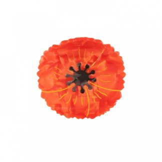 Pince à cheveux - Coquelicot