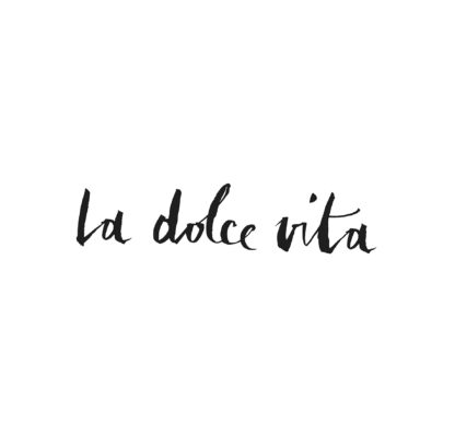 Sticker mural – Dolce Vita