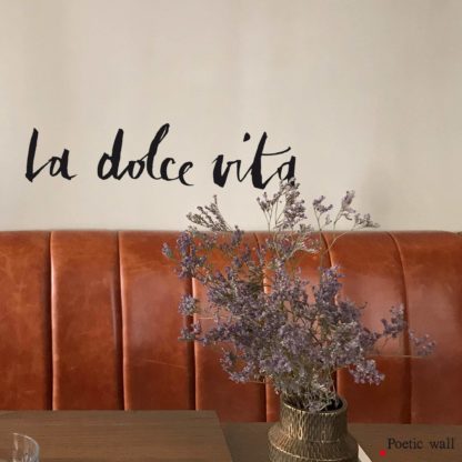 Sticker mural – Dolce Vita