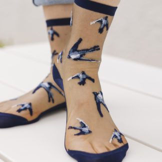 Chaussettes - Andorinha bleu