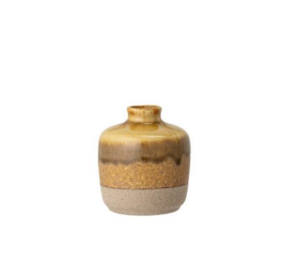 Vase Hosna - Jaune/Marron XS