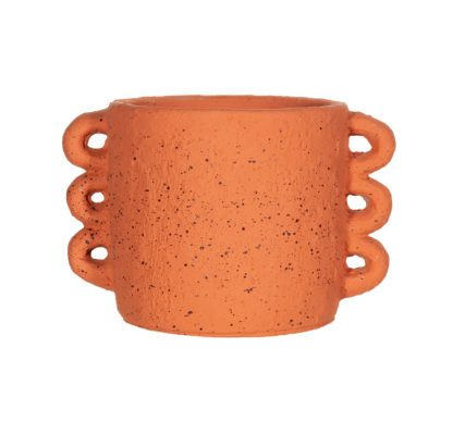 Cache-pot anse - Terracotta