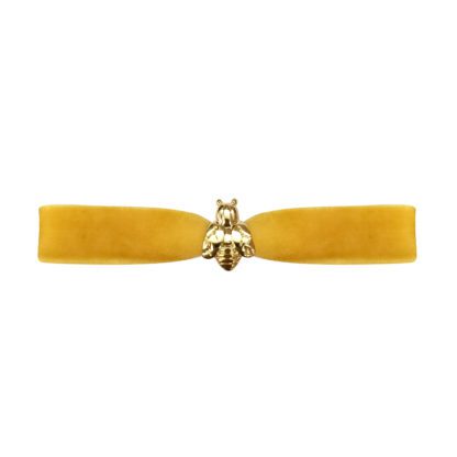 Bracelet velours – Abeille